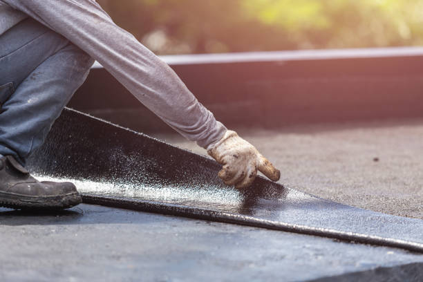 Professional Emergency Waterproofing technician working in Hoagland, IN